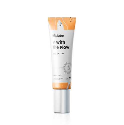 V With the Flow Gel Lubricante para el bienestar íntimo