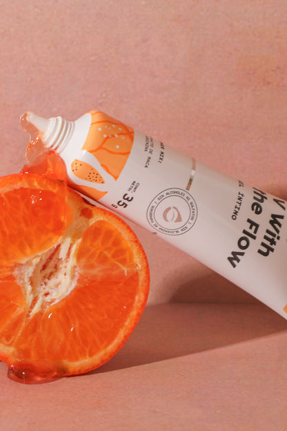 V With the Flow Gel Lubricante para el bienestar íntimo
