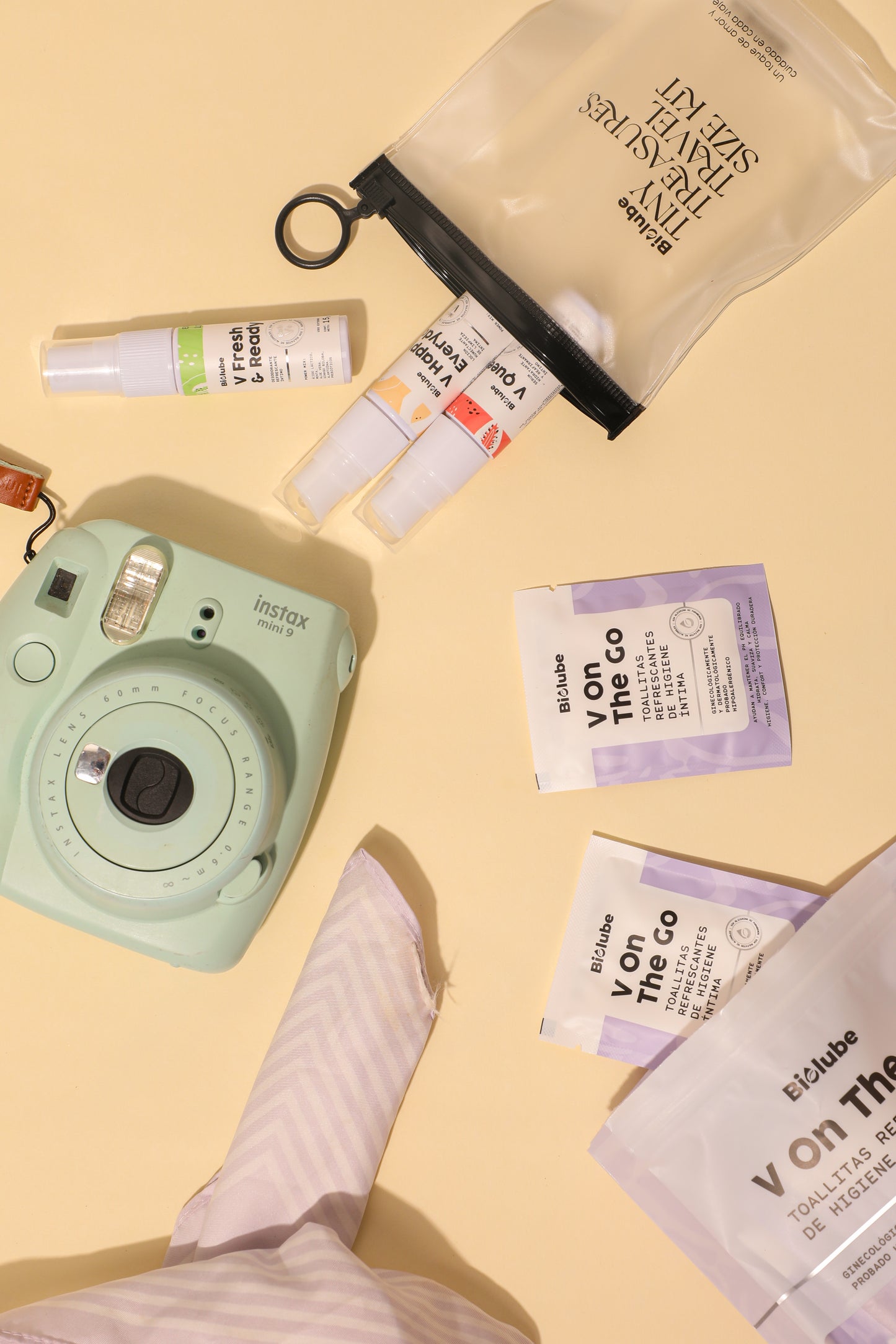LAUNCH OF WIPES: Travel size kit + GIFT wipes