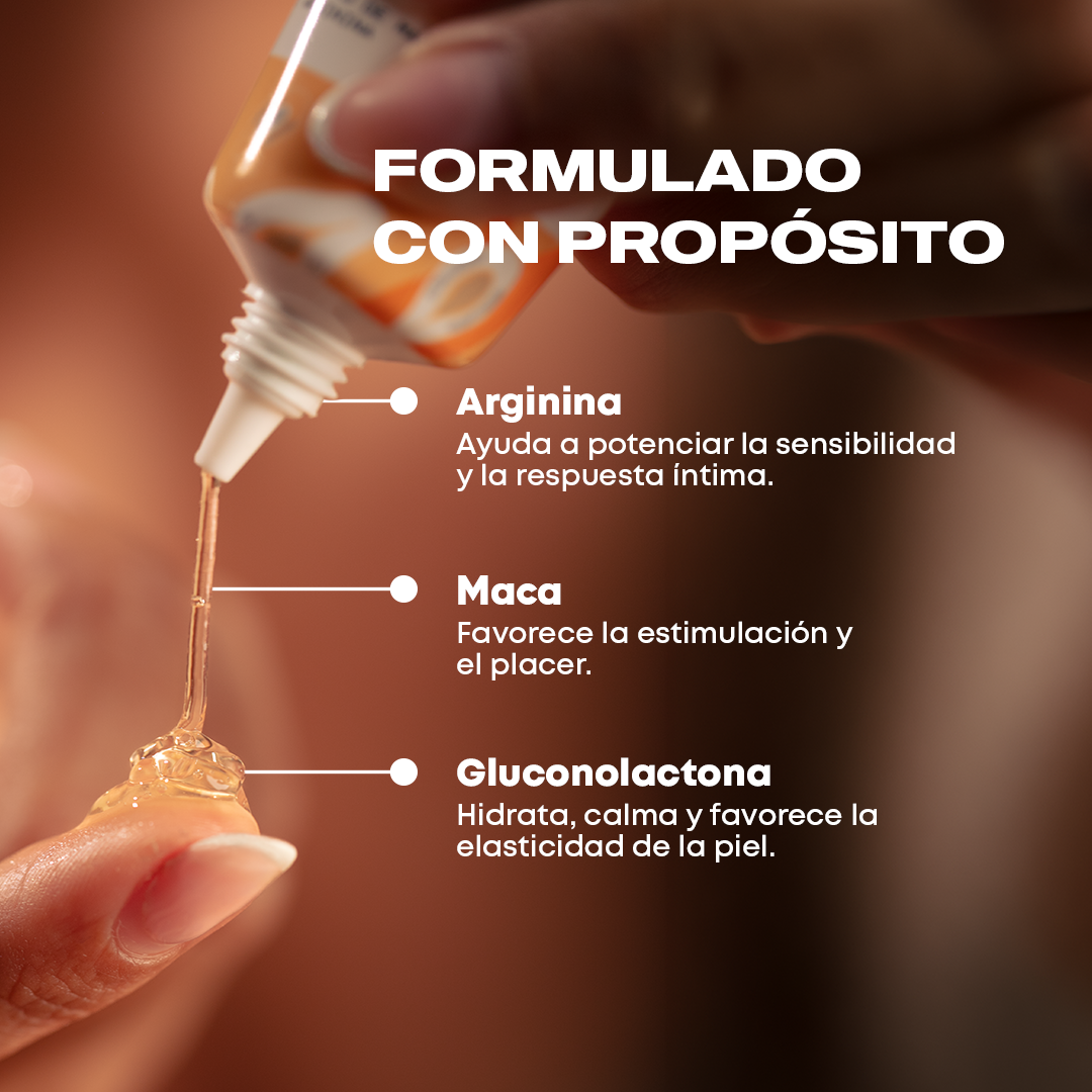 V With the Flow Gel Lubricante para el bienestar íntimo