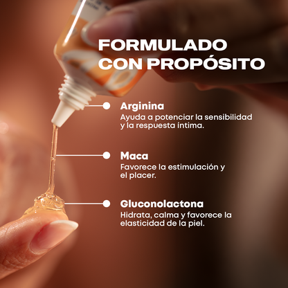 V With the Flow Gel Lubricante para el bienestar íntimo