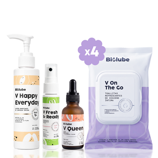 Kit Rutina Completa + 4 Packs de Toallitas biodegradables