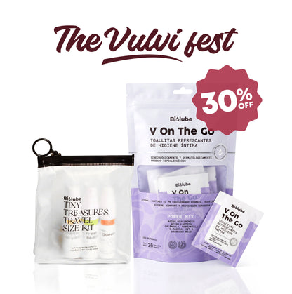 LAUNCH OF WIPES: Travel size kit + GIFT wipes