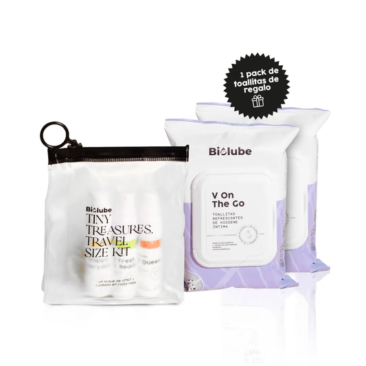 Kit Travel Wipes + 1 pack de toallitas de regalo